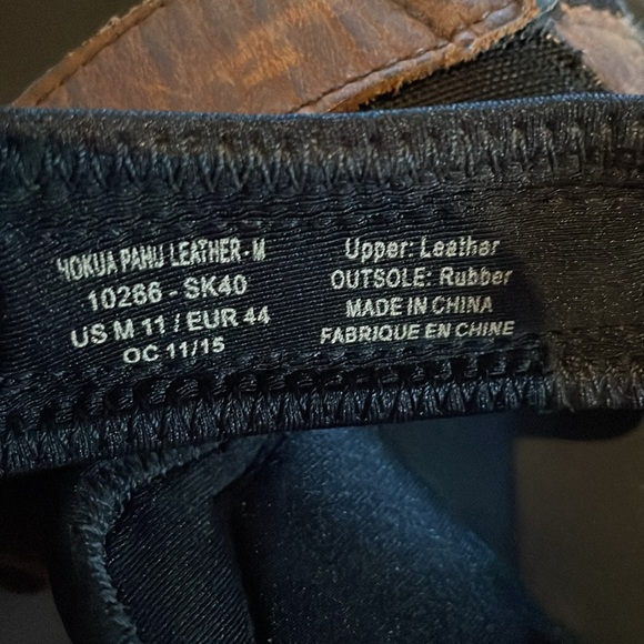 Olukai Sandals. Mens Size 11. Brown - Picture 7 of 7